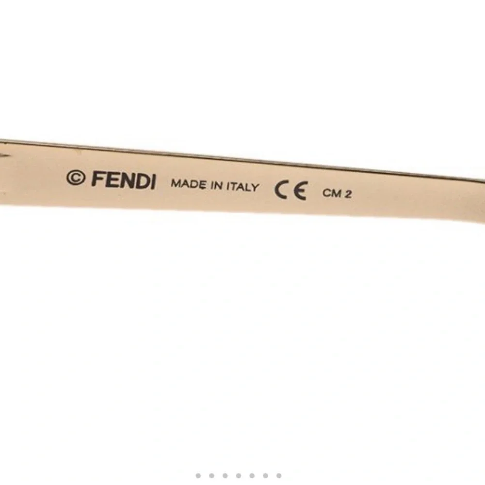 Fendi Crystal Havana Honey Gold FF 0029/S Sunglasses - Picture 5 of 5